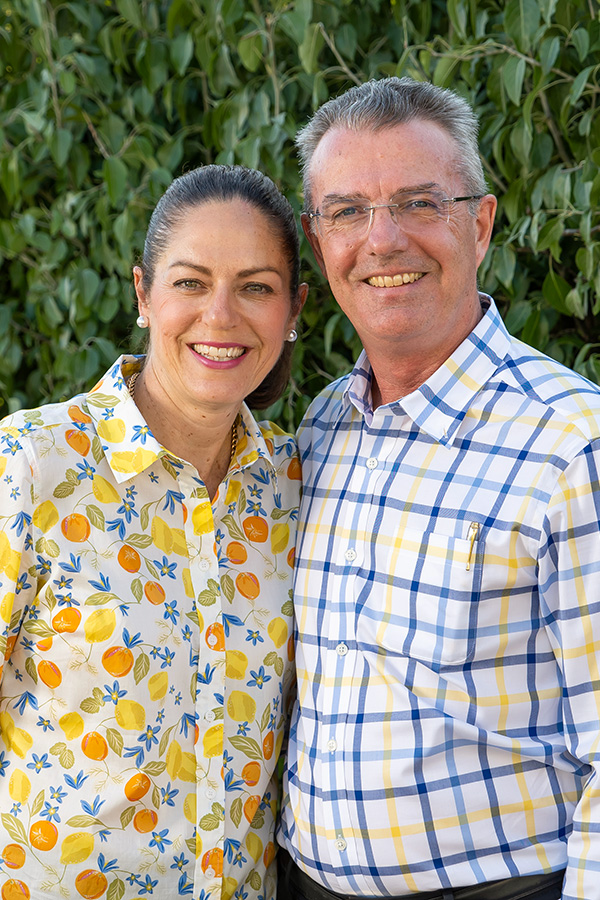 Toowoomba Business Networkers member Justine Dill & Chris Shine of Elders Real Estate Toowoomba